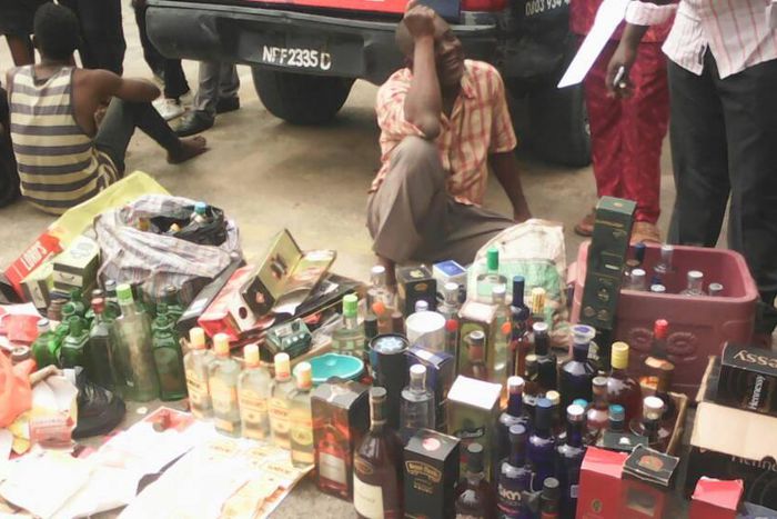 Police arrest manufacturer of fake wines, whiskeys/Illustrative use only (The Nation Newspaper)