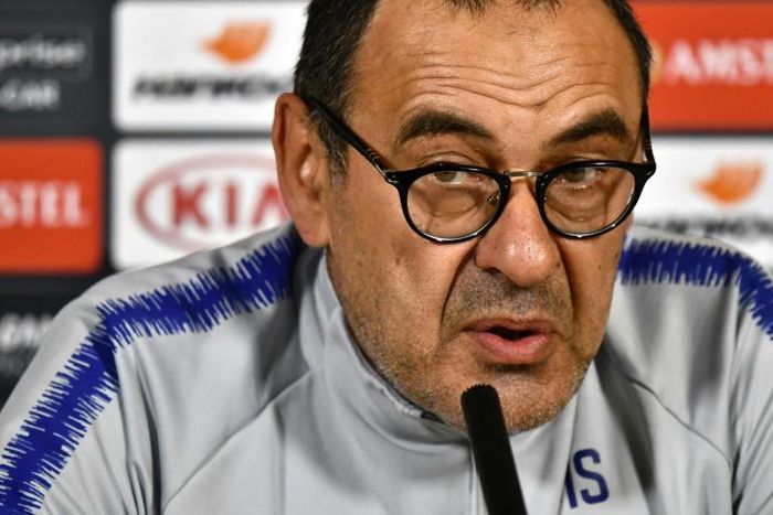 Naked ambition: Maurizio Sarri returns to Italy after one season with Chelsea
