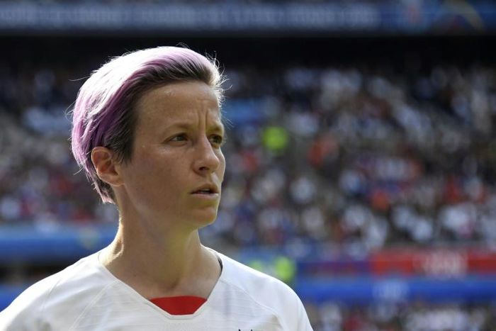 Megan Rapinoe has said she would not accept an invitation from US President Donald Trump to visit the White House
