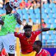 Nigeria defender Kenneth Omeruo outjumped the Guinea defence to score the winning goal