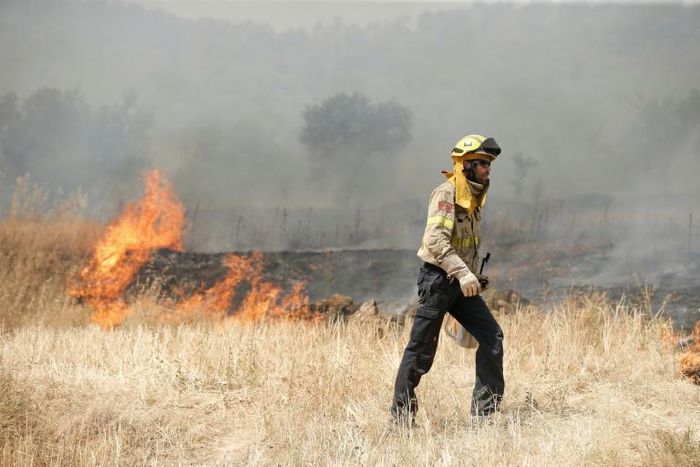 Some 350 firefighters backed by around 230 soldiers and 15 aerial tanker aircraft fought the blaze, the worst in Catalonia in 20 years