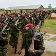 South Sudanese government soldiers, pictured, clashed National Salvation Front rebels near the capital Juba