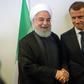 Macron and Rouhani met on the sidelines of the United Nations' General Assembly in New York in September 2018