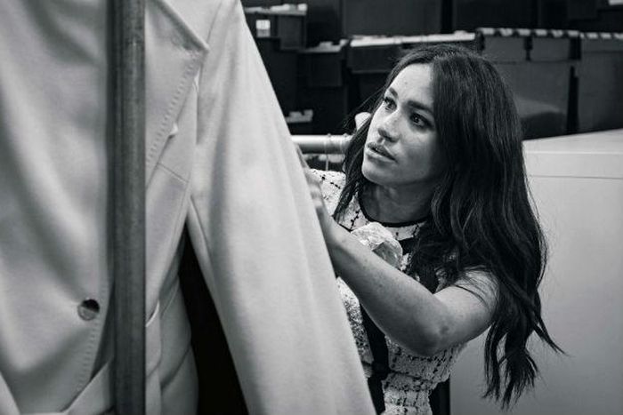 Megahn Markle becomes British Vogue's first ever guest editor with groundbreaking issue [Credit: Hello Magazine]