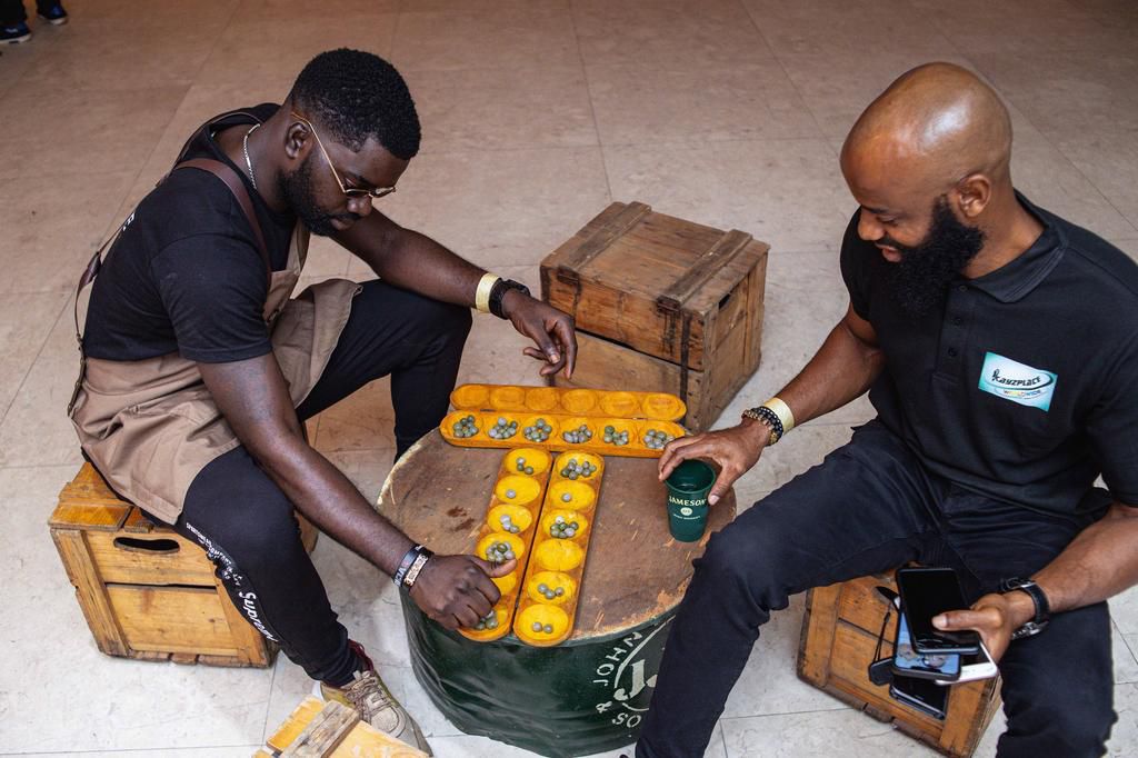 Jameson (@Jamesonngr) hosted over 50 gorgeously groomed men for a special photoshoot as part of the 3rd annual World Beard Day campaign. The Bearded brothers were treated to a grooming session courtesy of @kayzplace, while they bonded over games, cockt...