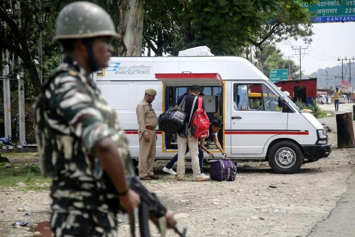 Extra Indian troops and other security measures have shaken the Muslim-majority region of Kashmir