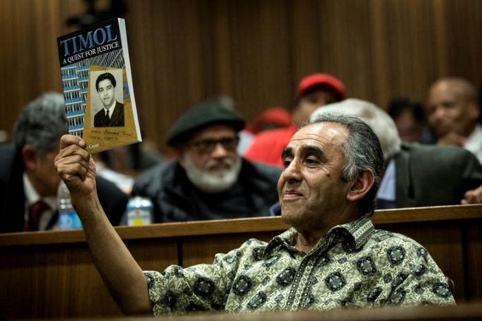 The family of Ahmed Timol, including his brother Mohamed, have fought to bring the anti-apartheid activist's alleged killers to justice