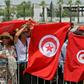 Tunisians pack a the Djellaz cemetery in Tunis on July 27, 2019 for the final farewell to president Beji Caid Essebsi, the country first democratically elected head of state who died on Thursday aged 92