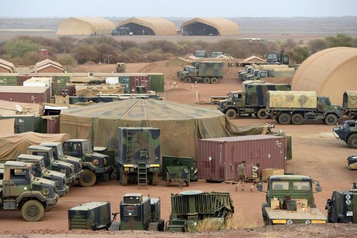The base is shared between the French military, the UN peacekeeping mission in Mali, known as MINUSMA, and Mali's armed forces