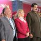 This handout photo from Venezuela's presidential press office shows President Nicolas Maduro (C) flanked by his wife Cilia Flores (L) and Defense Minister Vladimir Padrino (R) in Caracas on August 4, 2019