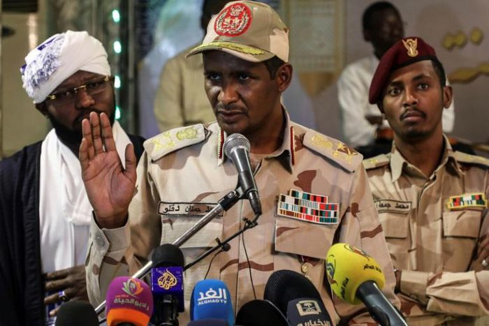 Mohamed Hamadan Dagalo is deputy head of Sudan's ruling military council and commander of the paramilitary Rapid Support Forces