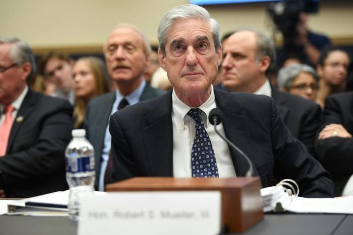 Former Special Prosecutor Robert Mueller testifies before Congress on July 24, 2019