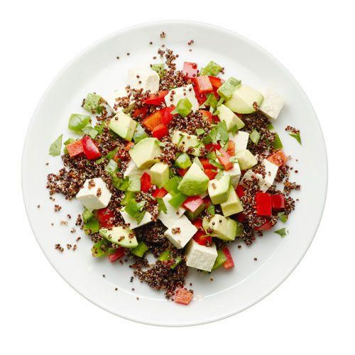 Zesty Tofu and Quinoa