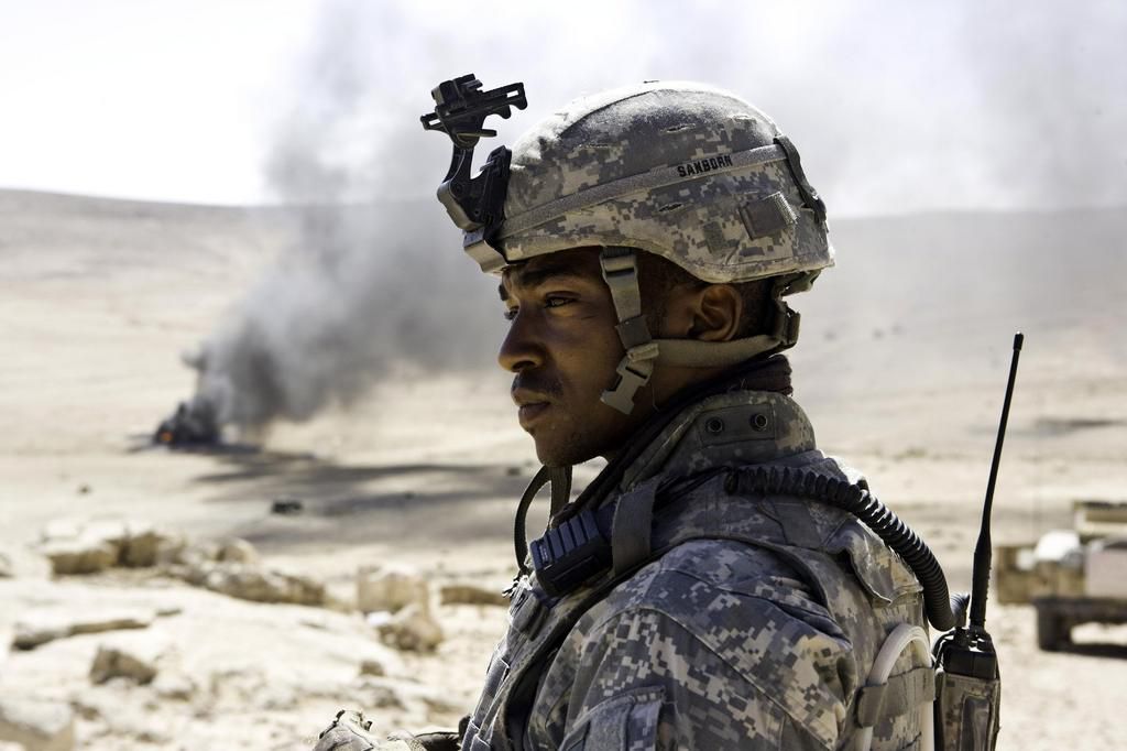 MACKIE IN THE HURT LOCKER