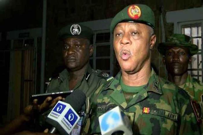 Maj Gen Augustine Agundu, Commander, Special Task Force (SkyNewsAfrica)