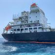 A picture taken during a guided tour by the US Naval Forces Central Command, or NAVCENT, shows damage to the hull of the Japanese-owned tanker Kokuka Courageous off the port of the Gulf emirate of Fujairah on June 19, 2019