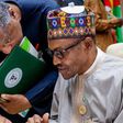 President Muhammadu Buhari and Foreign Affairs Minister, Geoffrey Onyeama (BBC)