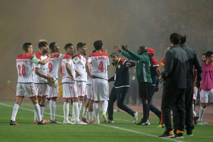 Wydad refused to continue playing after a second-half equaliser was disallowed