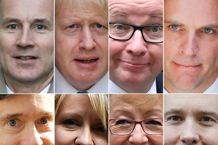 Among the possible contenders to replace Theresa May as party leader are Jeremy Hunt, Boris Johnson, Michael Gove, Dominic Raab, Rory Stewart, Esther McVey, Andrea Leadsom and Matt Hancock