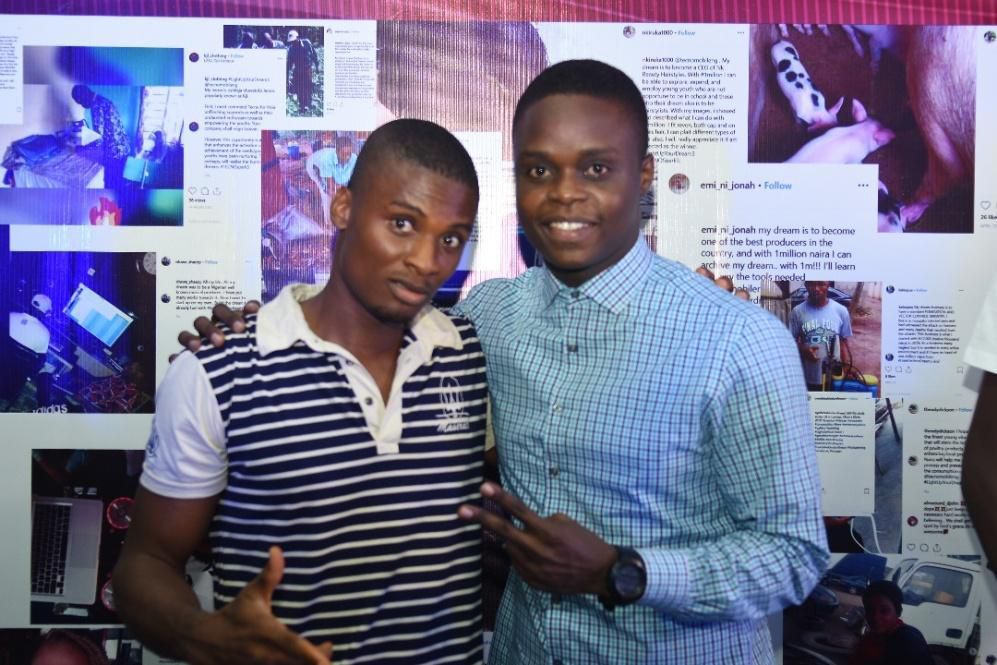 Light Up Your Dream Season 2 Winners - Emeka Nnamani And Jeremiah Okoh (Tecno Nigeria)