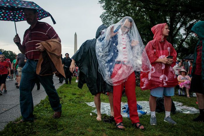 Rain, Flags, Flyovers and Fireworks: The Fourth of July in Washington