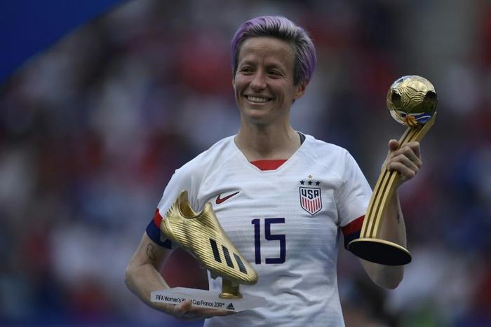 Megan Rapinoe won the Golden Boot and Golden Ball awards after being the undisputed star of the women's World Cup