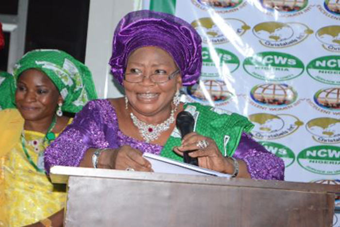 The National President, NCWS, Dr Gloria Shoda  [Oracle News]
