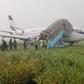 Air Peace overshoots runway in PH (Twitter @Durbarman)