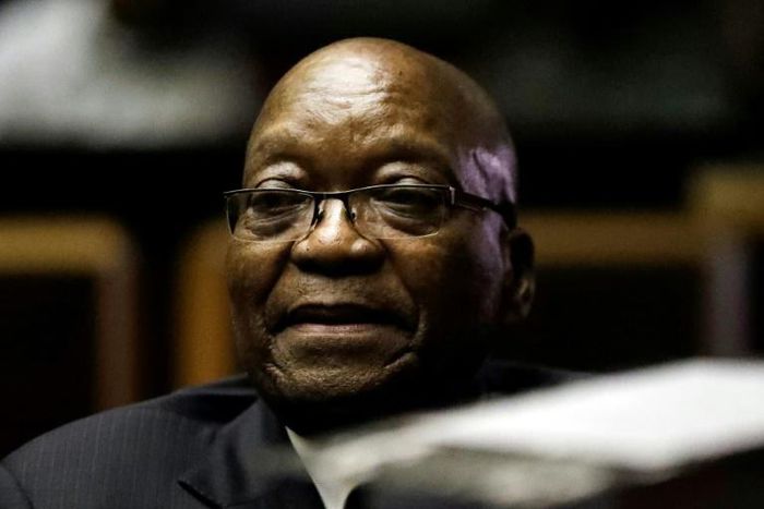 Zuma is accused of overseeing mass looting of state funds during his nine-year reign before he was ousted in 2018 by the ruling ANC party and replaced by Cyril Ramaphosa