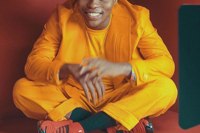 Reekado Banks has come to react to a prank phone call gone wrong during a live interview [Instagram/ReekadoBanks]