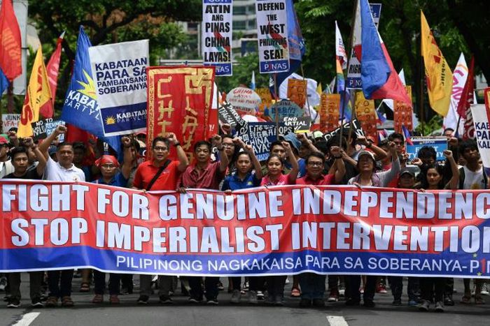 The South China Sea collision has angered people in the Philippines