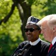 Buhari met Trump in the White House on Monday and left Washington on Tuesday. The London pitstop was not formerly announced