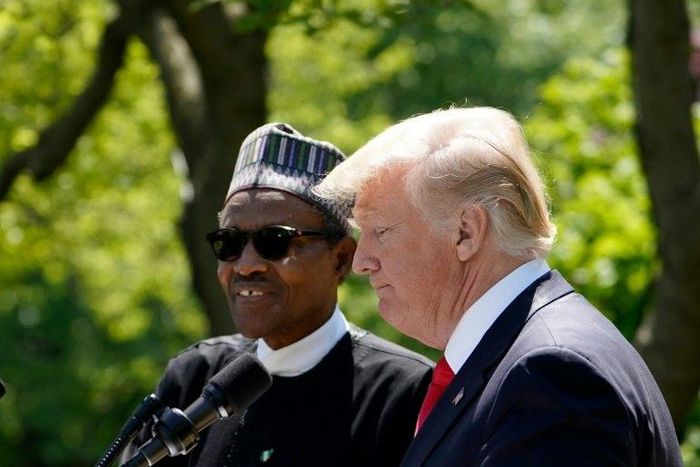 Buhari met Trump in the White House on Monday and left Washington on Tuesday. The London pitstop was not formerly announced
