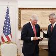 Former US president Bill Clinton received the medal for supporting Kosovo when it fought to break away from Serbia 20 years ago