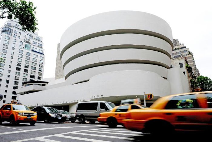 This file photo shows New York's Guggenheim Museum, one of eight masterworks by US architect Frank Lloyd Wright that have been designated by UNESCO as World Heritage sites
