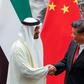 During his meeting with Crown Prince Mohammed bin Zayed al-Nahyan, China's President Xi Jinping thanked the UAE for its "valuable support" on Xinjiang