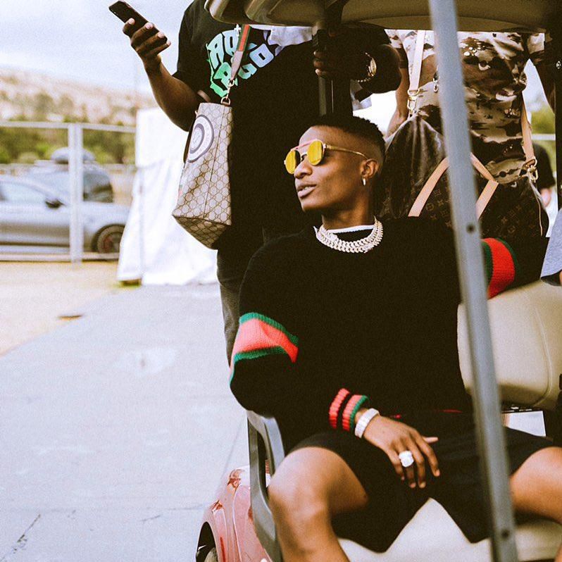 Wizkid has come artists who have been encouraging Interner fraud through the music they put out [Instagram/Wizkidayo]