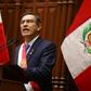In this handout picture released by Andina, Peruvian President Martin Vizcarra addresses the congress in Lima, Peru, on July 28, 2019. Vizcarra proposed early elections to end "institutional crisis"