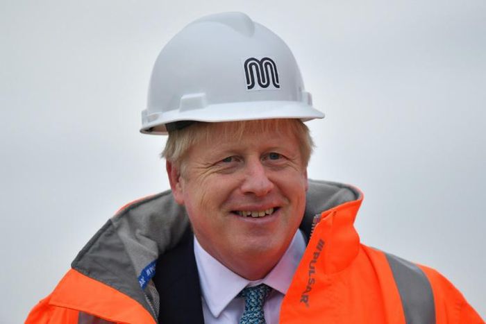 Johnson promised to step up negotiations on post-Brexit trade deals and set up free ports to boost the economy