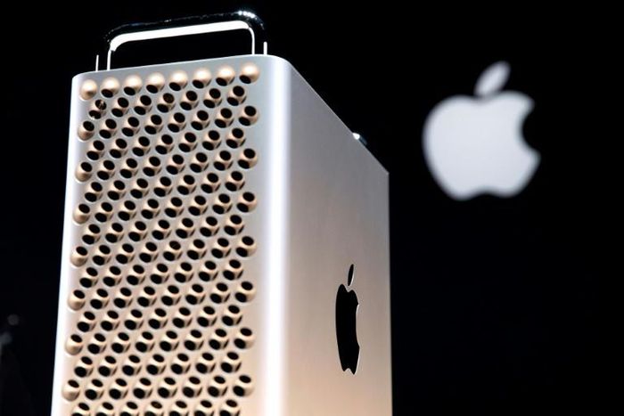 President Donald Trump said Apple would face tariffs for components of its Mac Pro computers which are expected to be manufactured in China