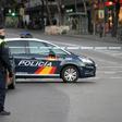 Police in Madrid, like these pictured in 2014, were part of a collaboration with Europol to search 14 homes and premises