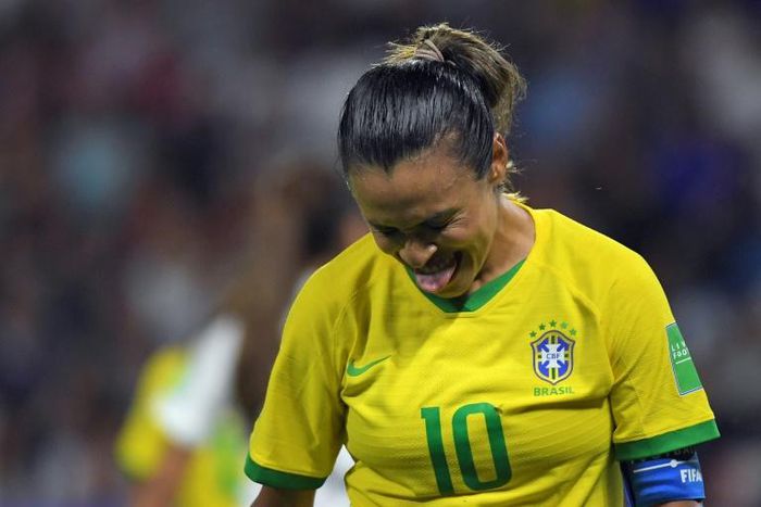 Emotional: Brazil's Marta
