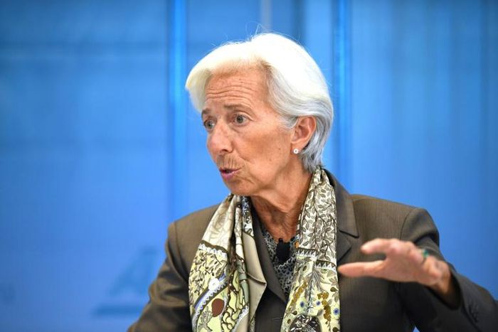 IMF Managing Director Christine Lagarde called rising trade barriers 'self-inflicted wounds'