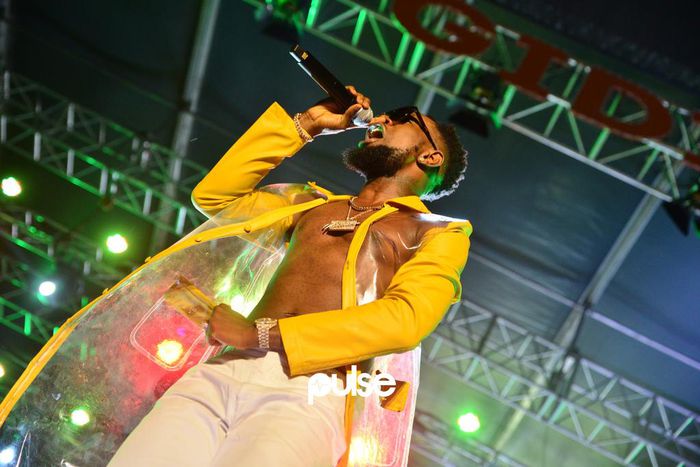 Patoranking performing live at Gidifest 2019