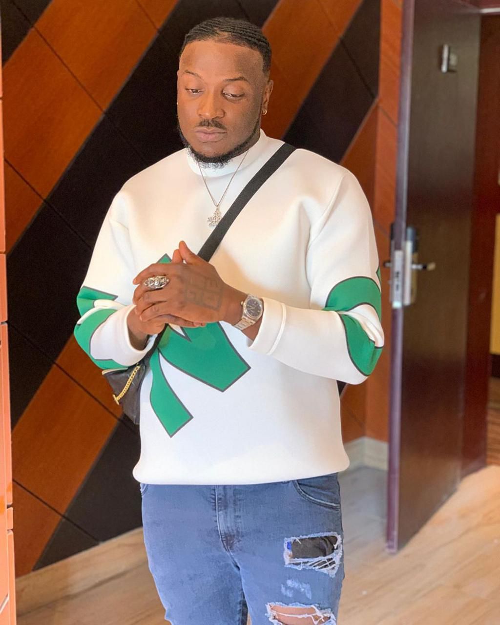 Peruzzi has come out to accept the fact that he actually slapped popular 'social media influencer,' Pamilerin [Instagram/PeruzziVibes]