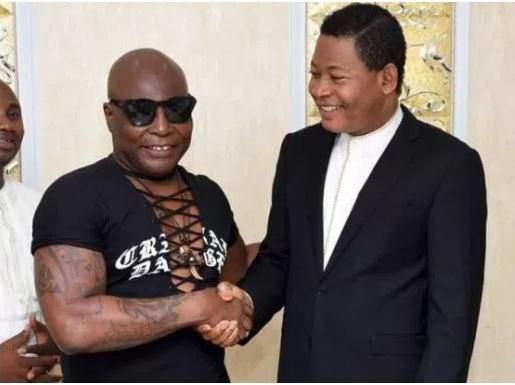 Charly Boy with Pastor Tom