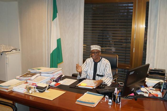 Ambassador Audu Kadiri, Permanent Representative of Nigeria to the United Nations Office in Geneva [African Ripples]