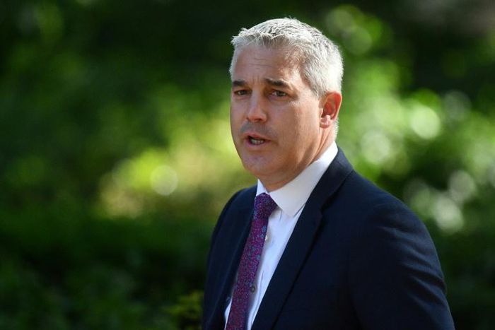 Britain's Brexit Secretary Stephen Barclay, seen in a May 2019 image, has warned that the EU must reopen the withdrawal agreement reached with outgoing Prime Minister Theresa May but rejected by MPs, so as to avoid a "disruptive" no-deal divorce in Oct...