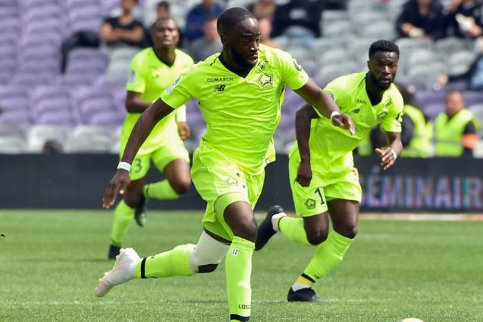 Nicolas Pepe in action for Lille