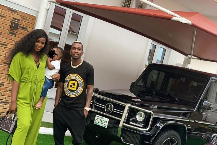 Henry Onyekuru and Esty (Instagram/Henry Onyekuru)